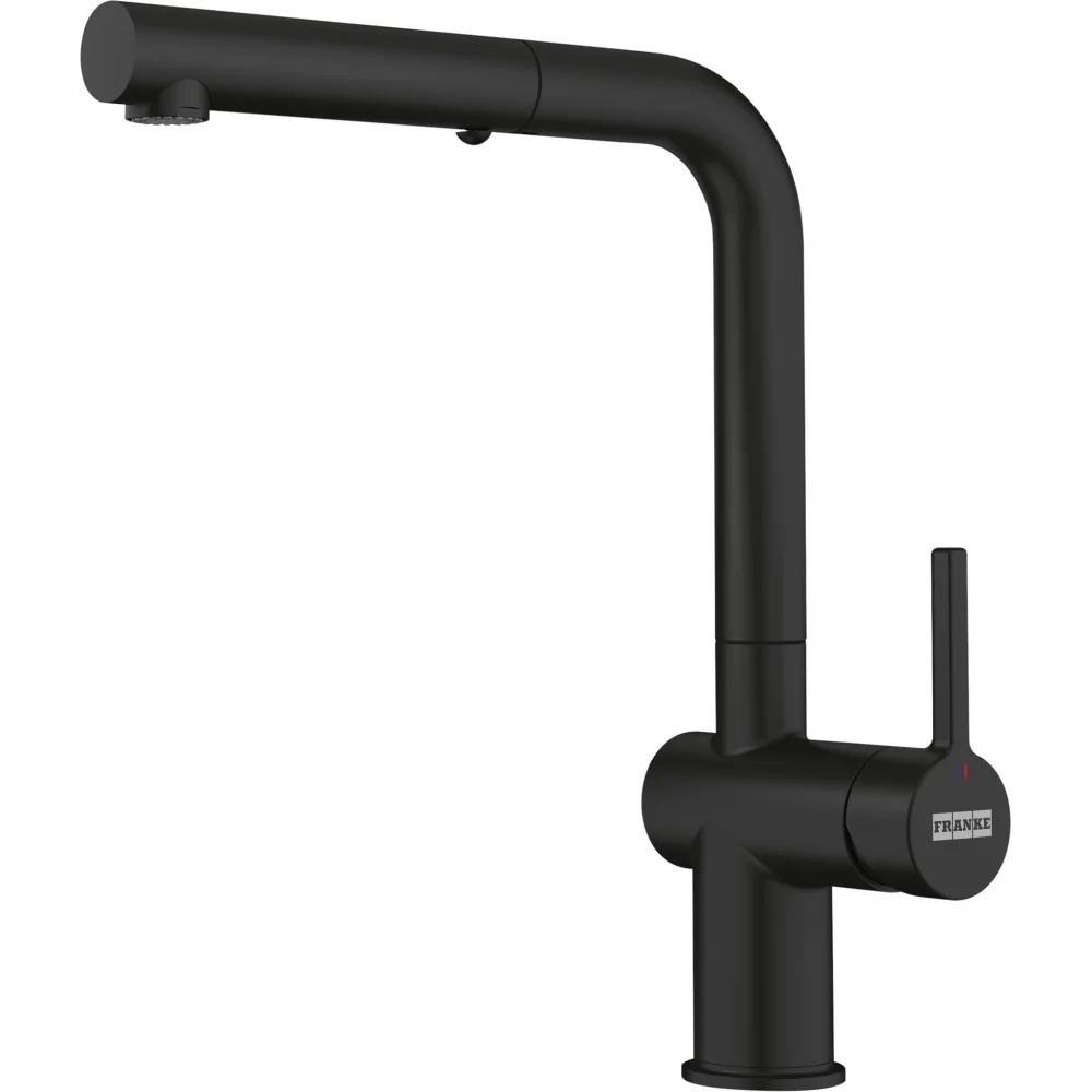 Franke Active Plus Metalic Doccia Mutfak Bataryası – Matt Black – Mat Siyah