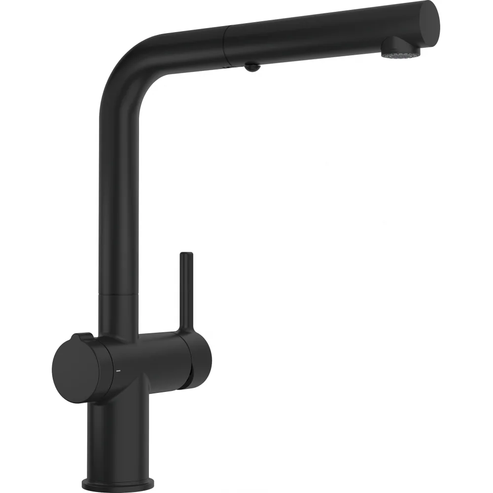 Franke Active Twist Doccia Mutfak Bataryası – Matt Black – Mat Siyah