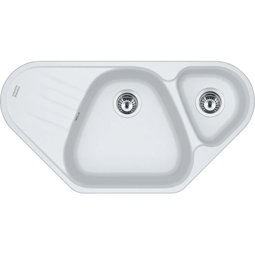 Franke Antea AZG 661-E Köşe Granit Evye – Bianco – Beyaz