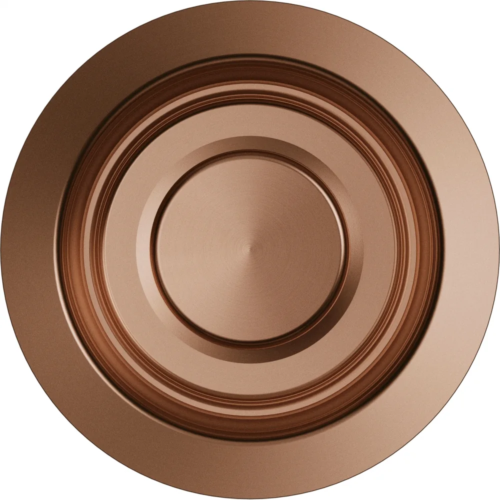Franke Çöp Öğütücü Flanşı (Renkli) – Copper – Bakır, detay görünümü