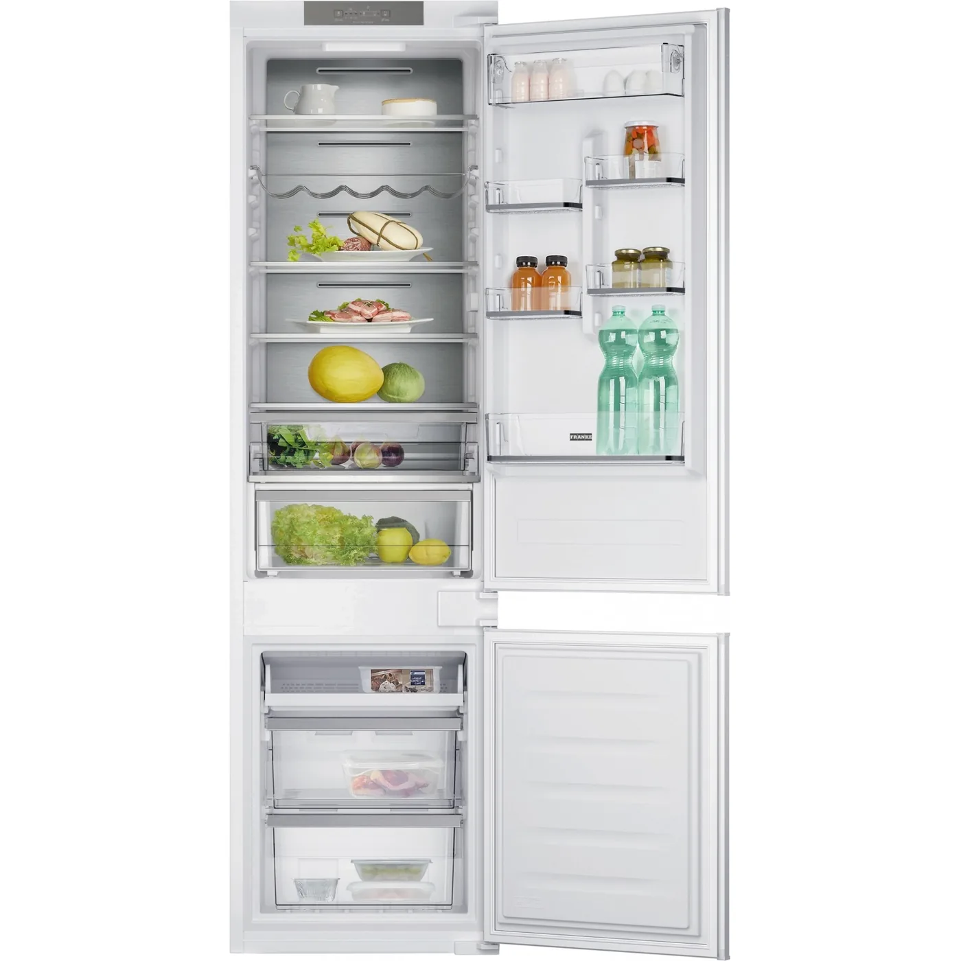 Franke FCB 360 TNF NE D No Frost Alttan Donduruculu Ankastre Buzdolabı (280 lt)