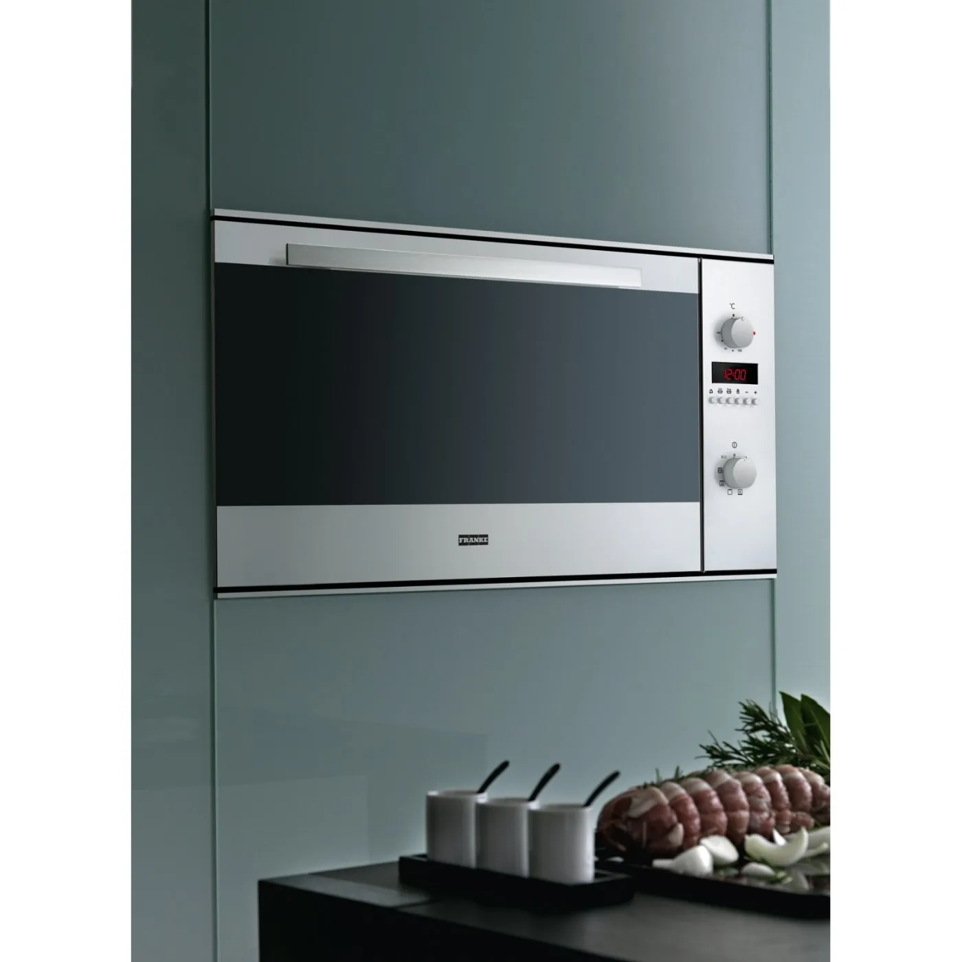 Franke FMXO 86 S XS 90 cm Inox Ankastre Fırın – farklı açıdan görünüm