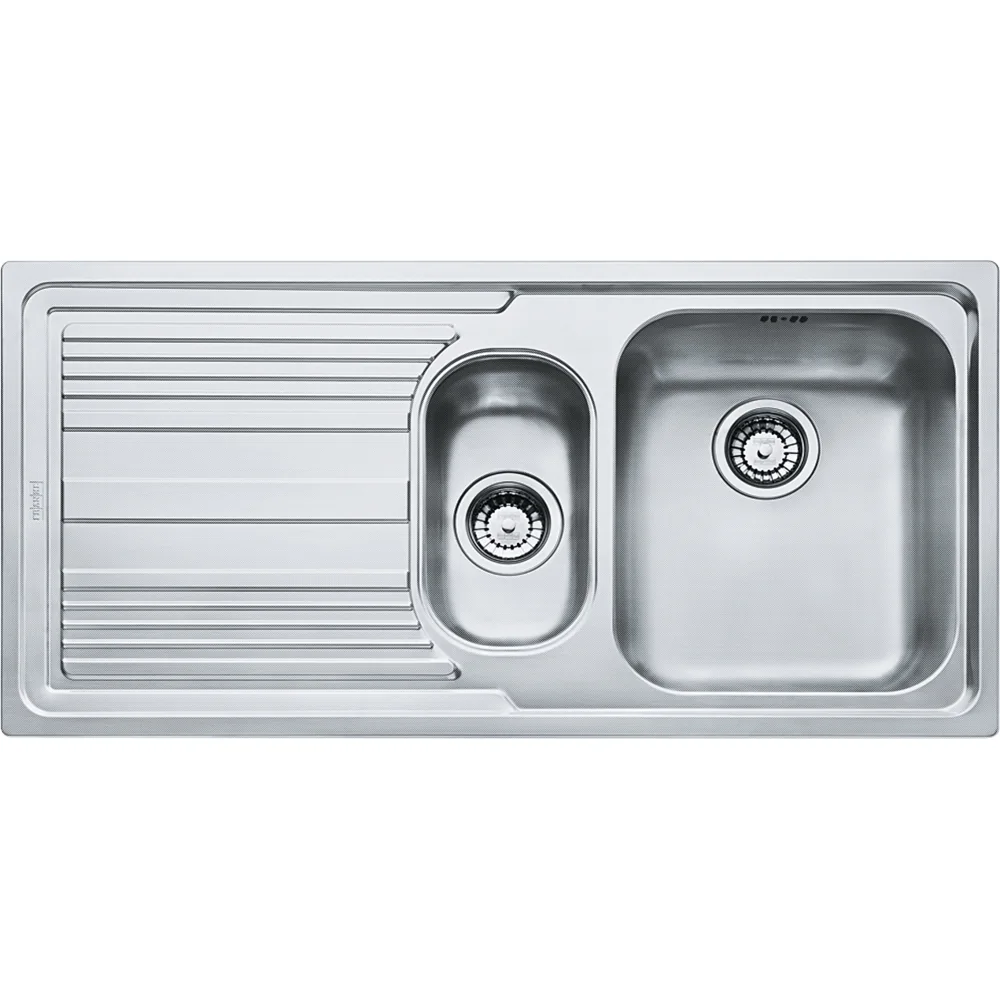 Franke Logicaline LLX 651 Çelik Evye – Dekor – Dokulu Çelik