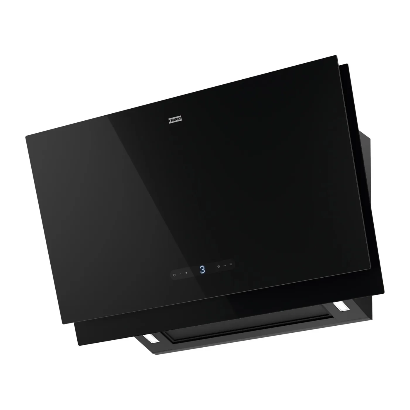 Franke Maris 2.0 Pro 907 90 cm Siyah Cam (Black Glass) Eğik Davlumbaz