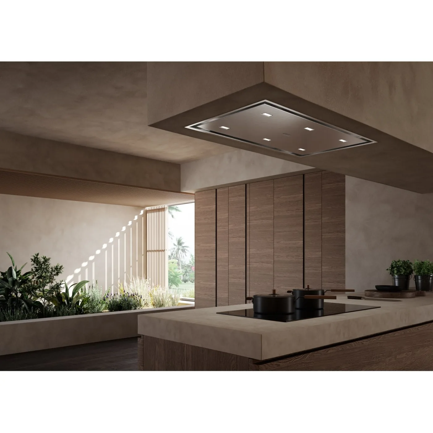 Franke Maris Ceiling FCMA 90 Inox Tavana Gömme Davlumbaz – farklı açıdan görünüm 2