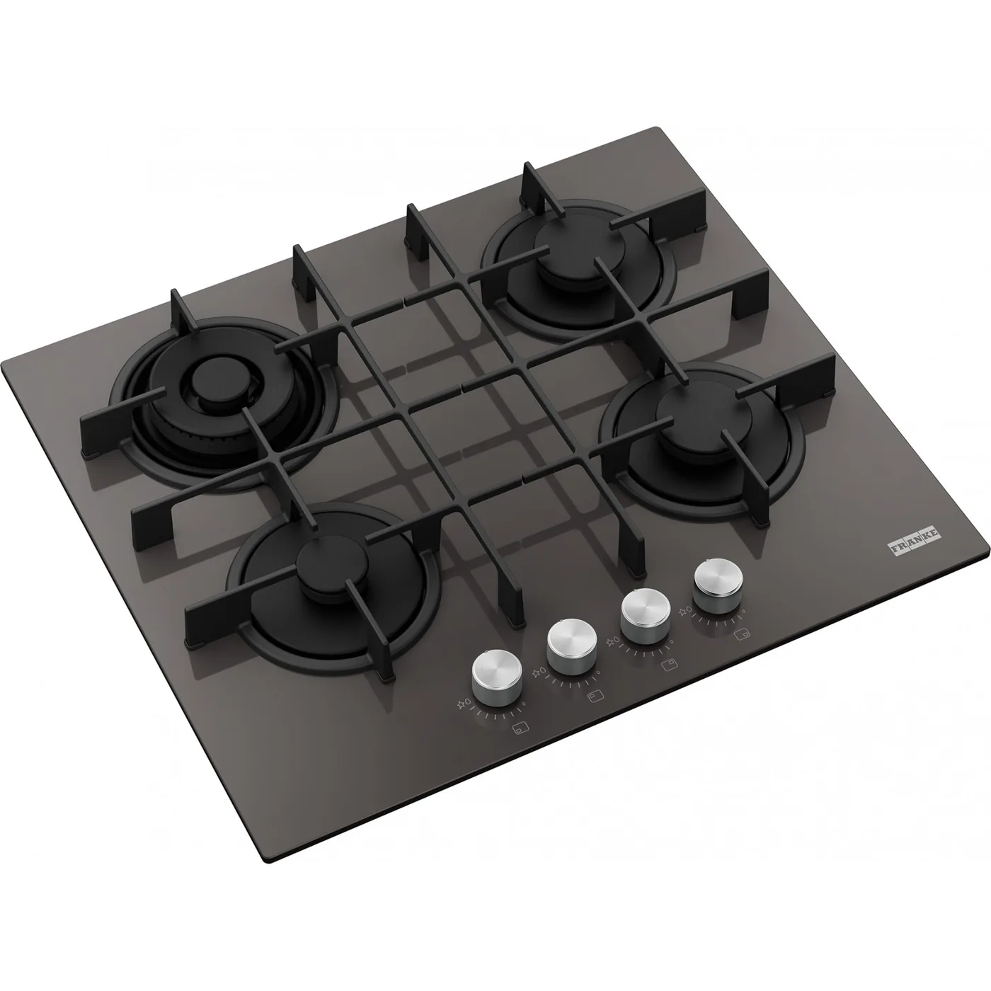 Franke Maris FHMA 604 Gri (Slate Grey) 4 Gözlü Gazlı Ocak – farklı açıdan görünüm