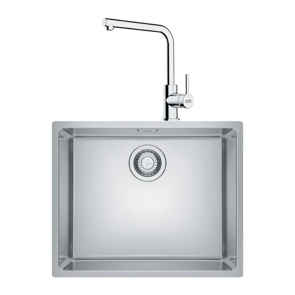 Franke Maris MRX 110-50 Çelik Evye Batarya Seti – Inox – Paslanmaz Çelik