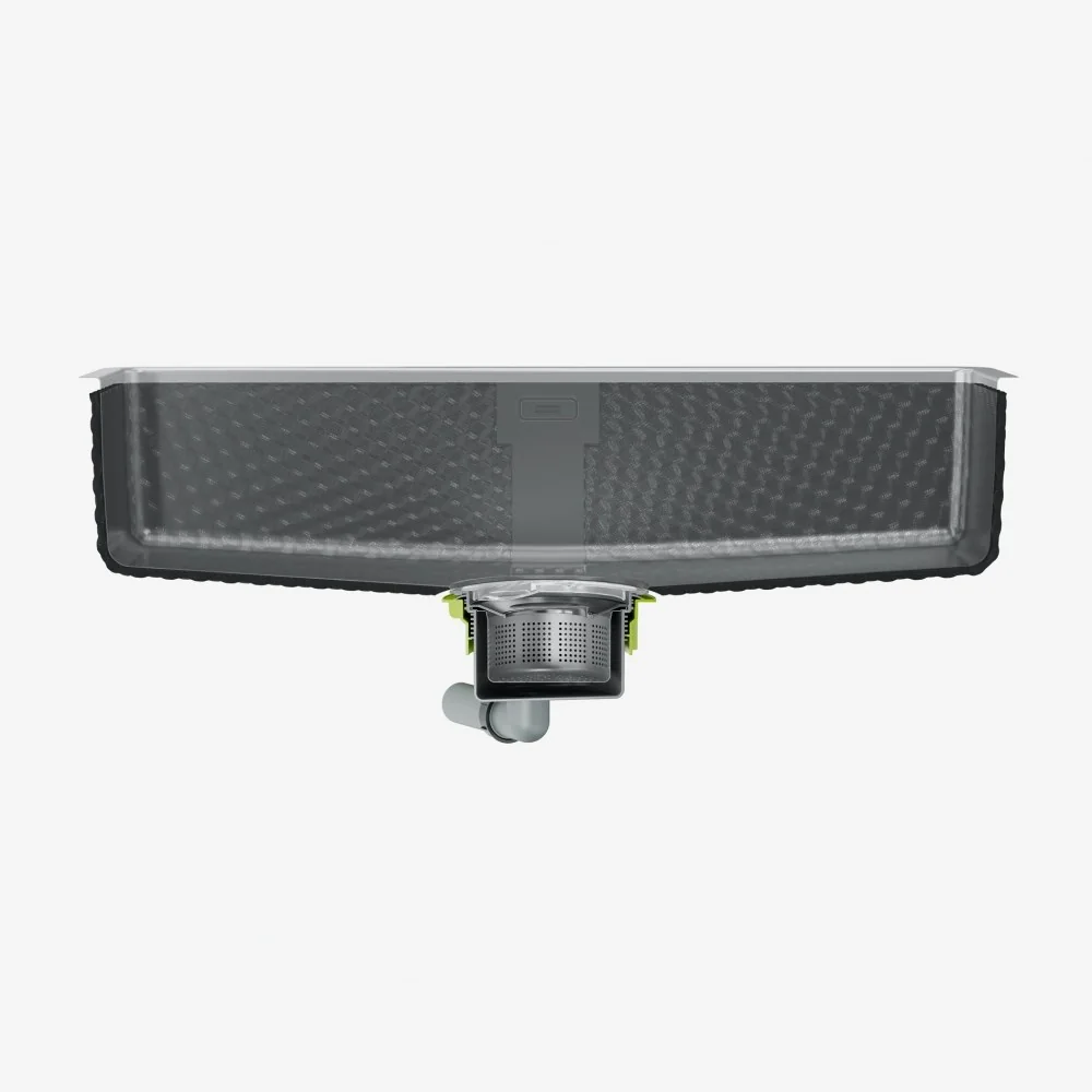 Franke Maris Quiet MQX 110-82 Çelik Evye – Inox – Paslanmaz Çelik, detay görünümü 1