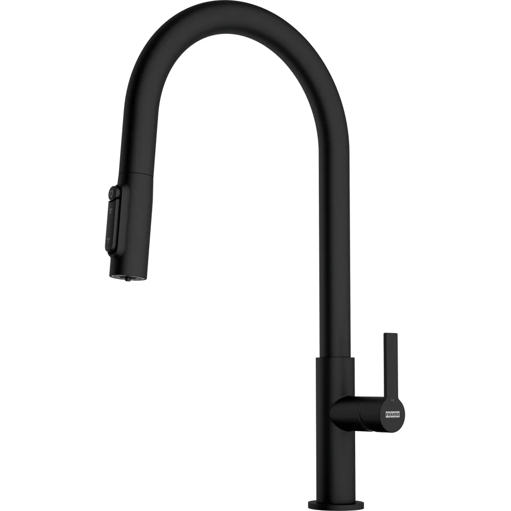 Franke Maris Slim Clear Water Filtreli Mutfak Bataryası – Matt Black – Mat Siyah