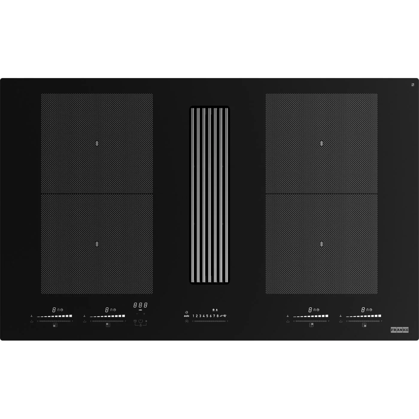 Franke Mythos 2gether Icon Steel FMY 8391 Davlumbazlı İndüksiyonlu Ocak