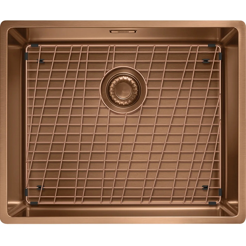 Franke Mythos Masterpiece BXM 210/110-50 Çelik Evye – Copper – Bakır, detay görünümü