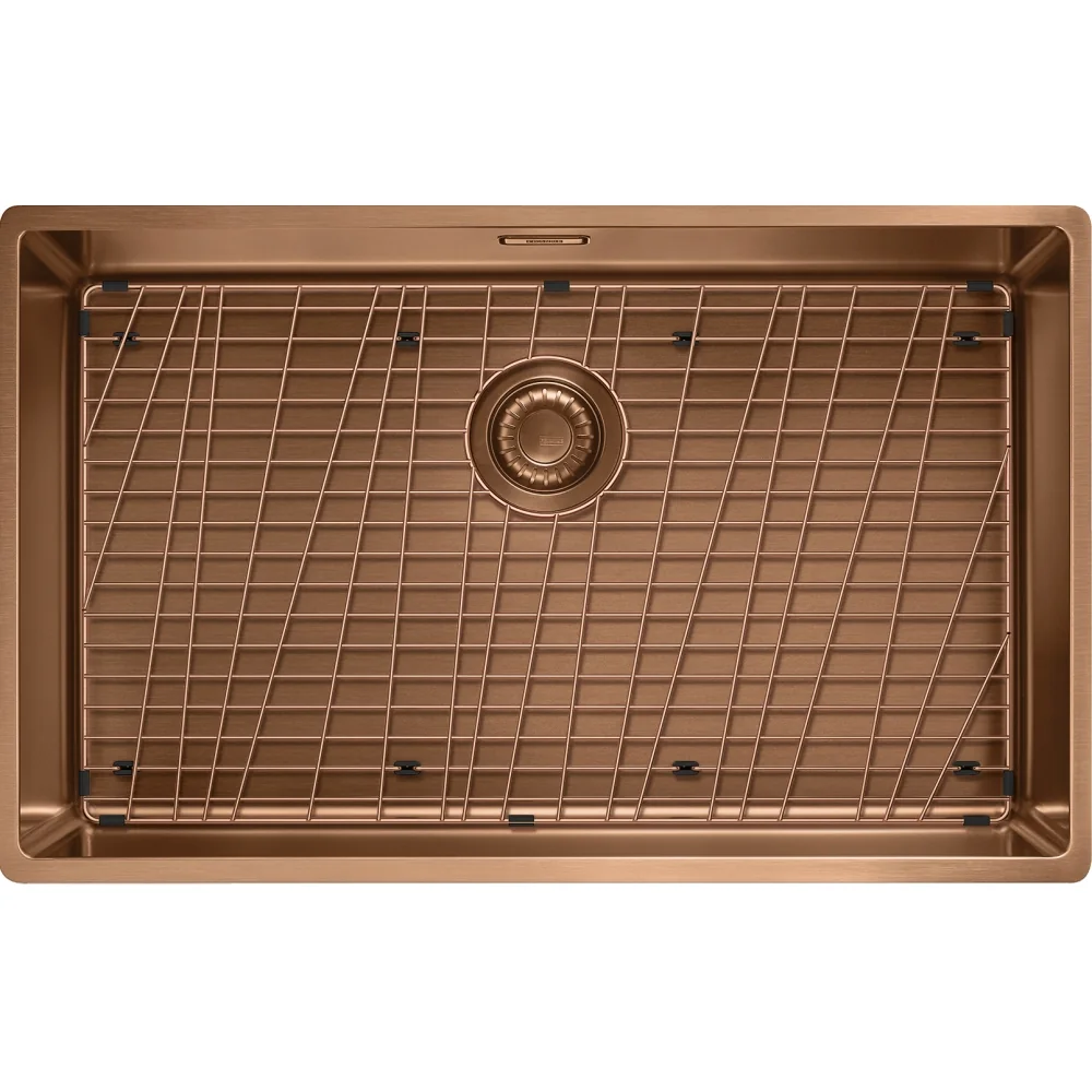 Franke Mythos Masterpiece BXM 210/110-68 Çelik Evye – Copper – Bakır, detay görünümü