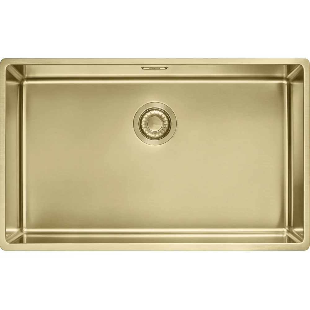 Franke Mythos Masterpiece BXM 210/110-68 Çelik Evye – Gold – Altın