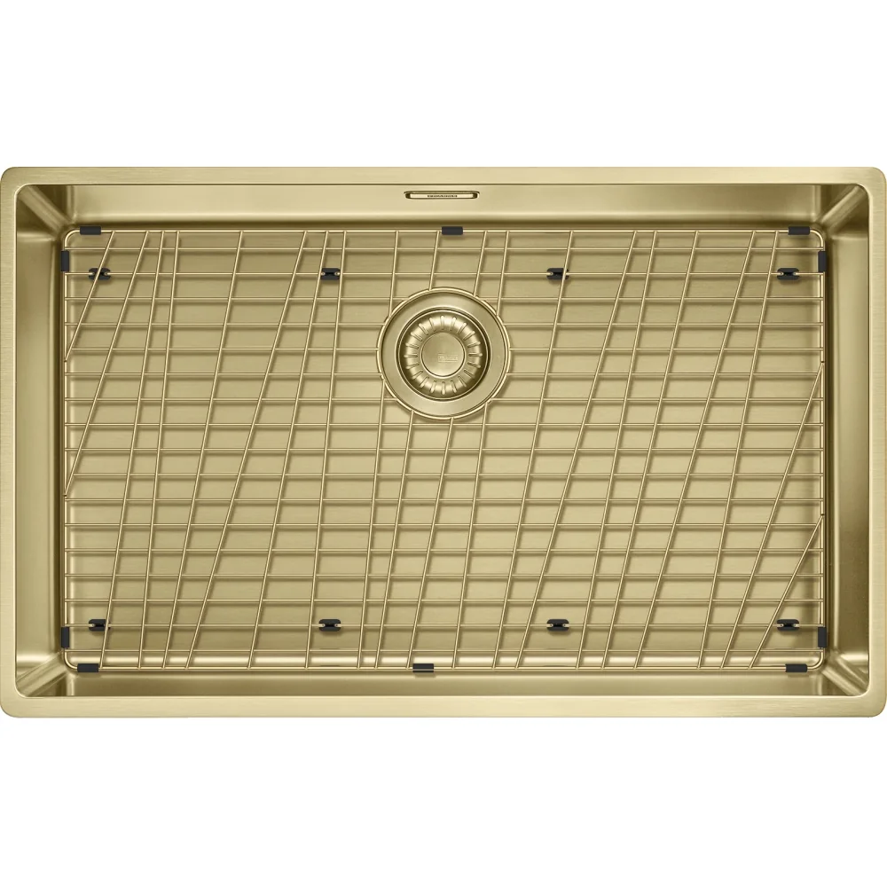 Franke Mythos Masterpiece BXM 210/110-68 Çelik Evye – Gold – Altın, detay görünümü