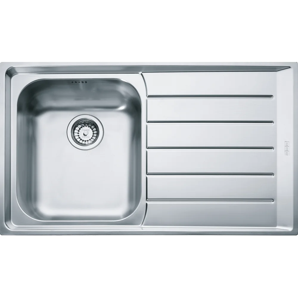 Franke Neptun NEX 211 Çelik Evye – Inox – Paslanmaz Çelik · Sağ damlalık