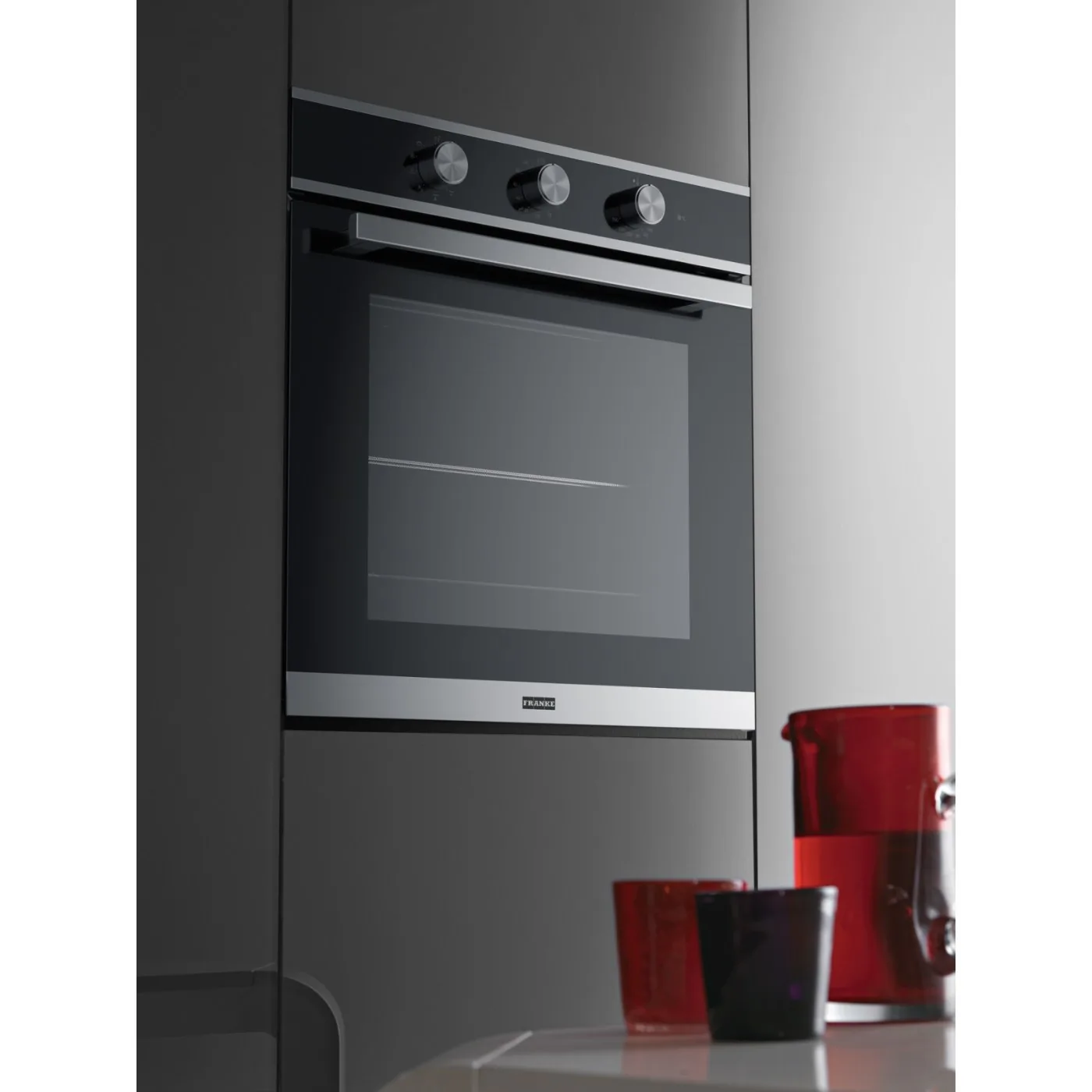 Franke Smart FSM 82 H XS Inox Soft Close Ankastre Fırın – farklı açıdan görünüm