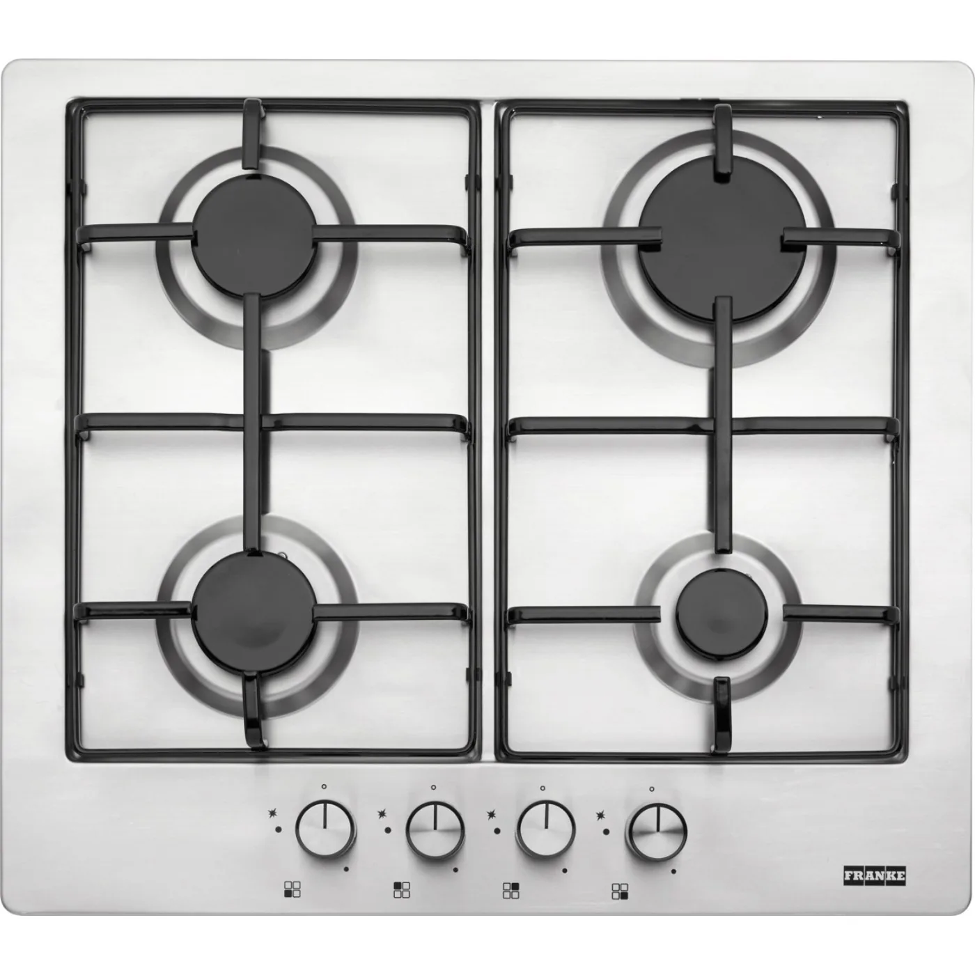 Franke Smart Linear FHNL 604 4G X E Inox 4 Gözlü Gazlı Ocak