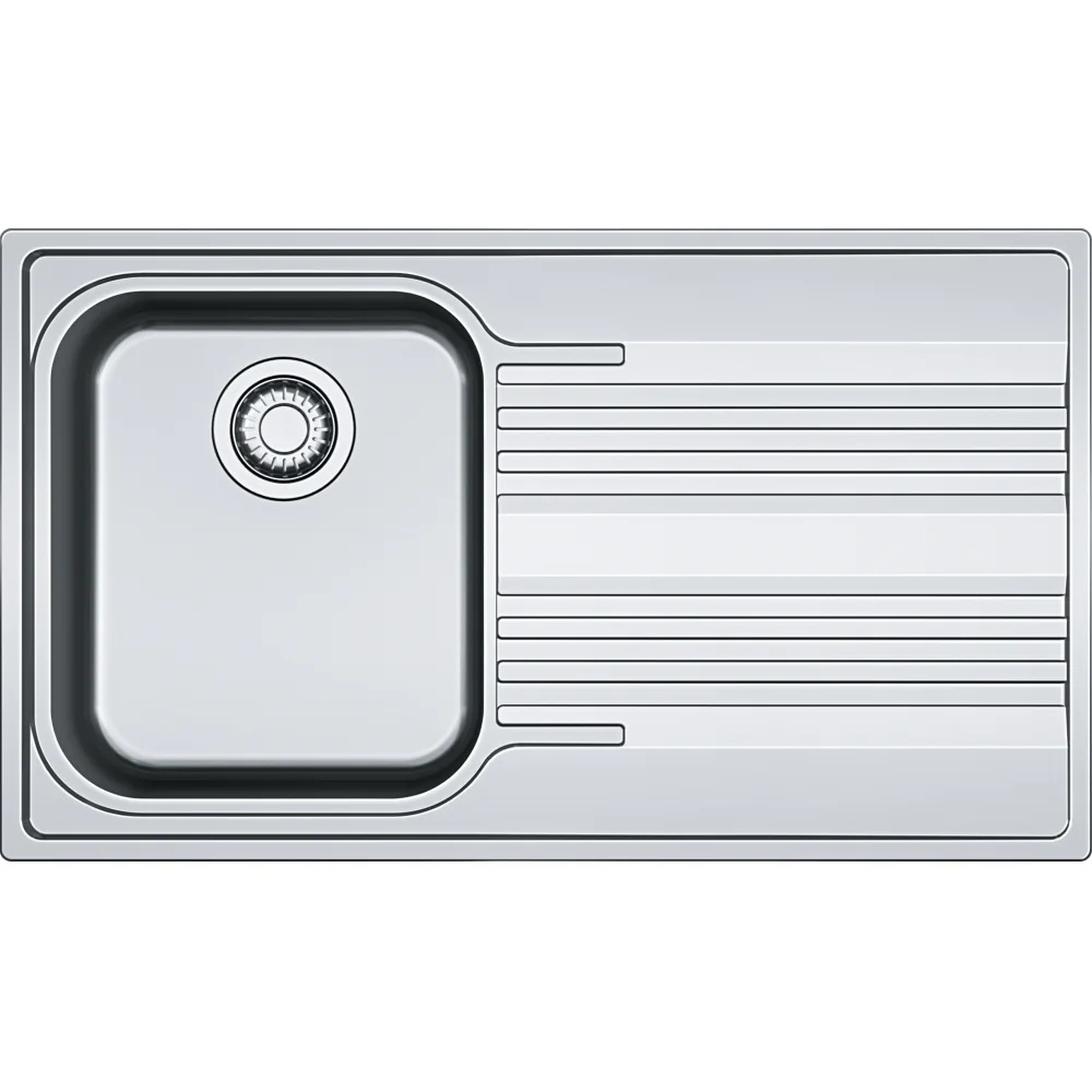 Franke Smart SRX 611-86 Çelik Evye – Inox – Paslanmaz Çelik · Sağ damlalık