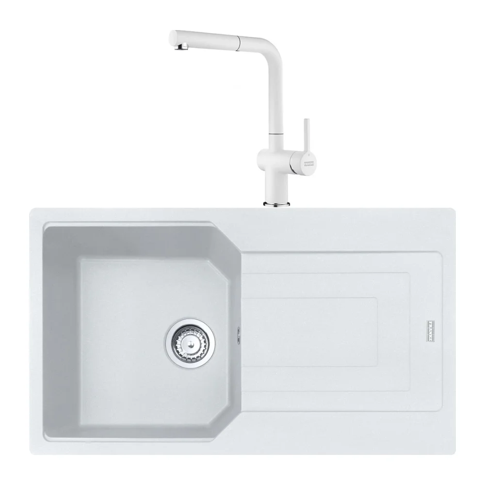 Franke Urban UBG 611-86 Granit Evye Batarya Seti – Bianco – Beyaz